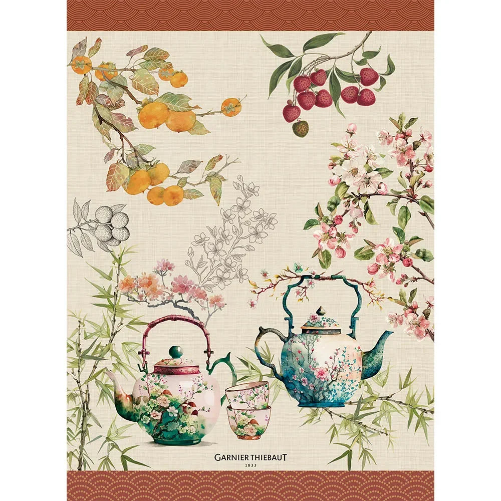 Garnier Thiebaut Thières Rouille Kitchen Towel