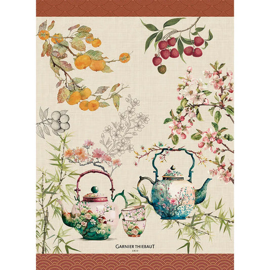 Garnier Thiebaut Thières Rouille Kitchen Towel