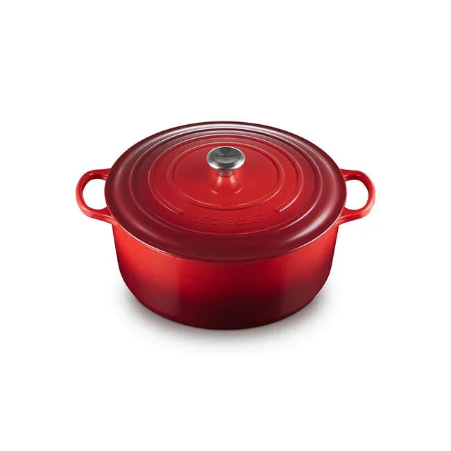 Le Creuset Signature Round Dutch Oven 13.25 qt - Cerise