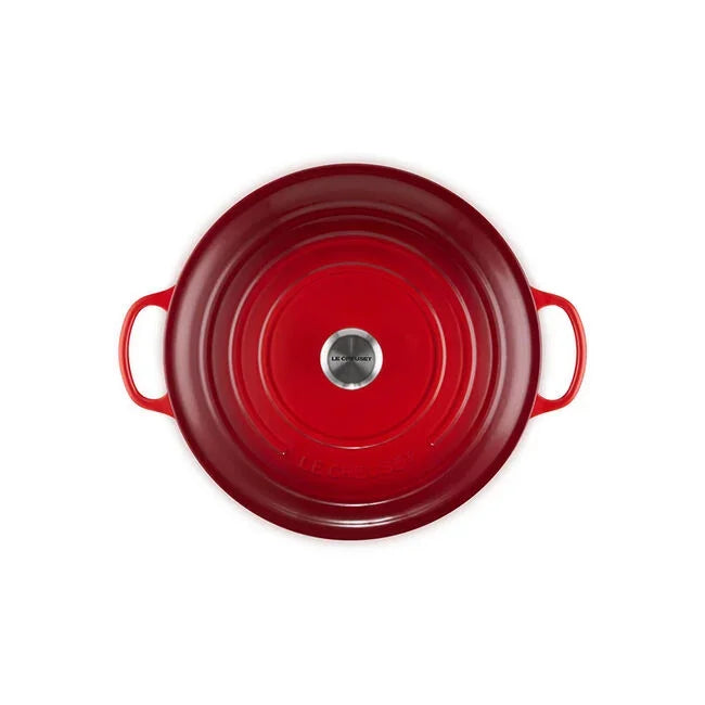 Le Creuset Signature Round Dutch Oven 13.25 qt - Cerise