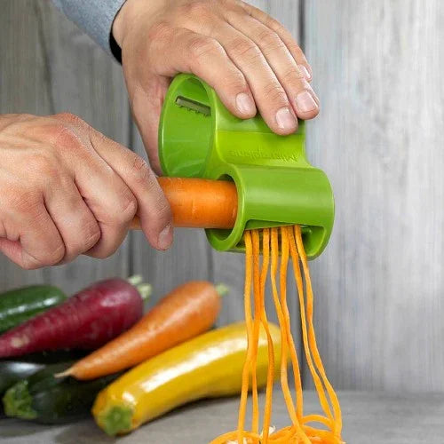 Vegetable Hand Held Spiralizer - Green - Marcel’s Culinary Experience