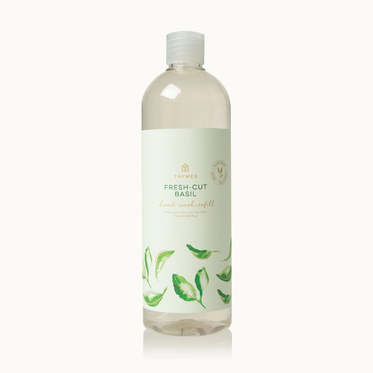 Thymes Fresh-Cut Basil Hand Wash Refill – 24 Fl Oz