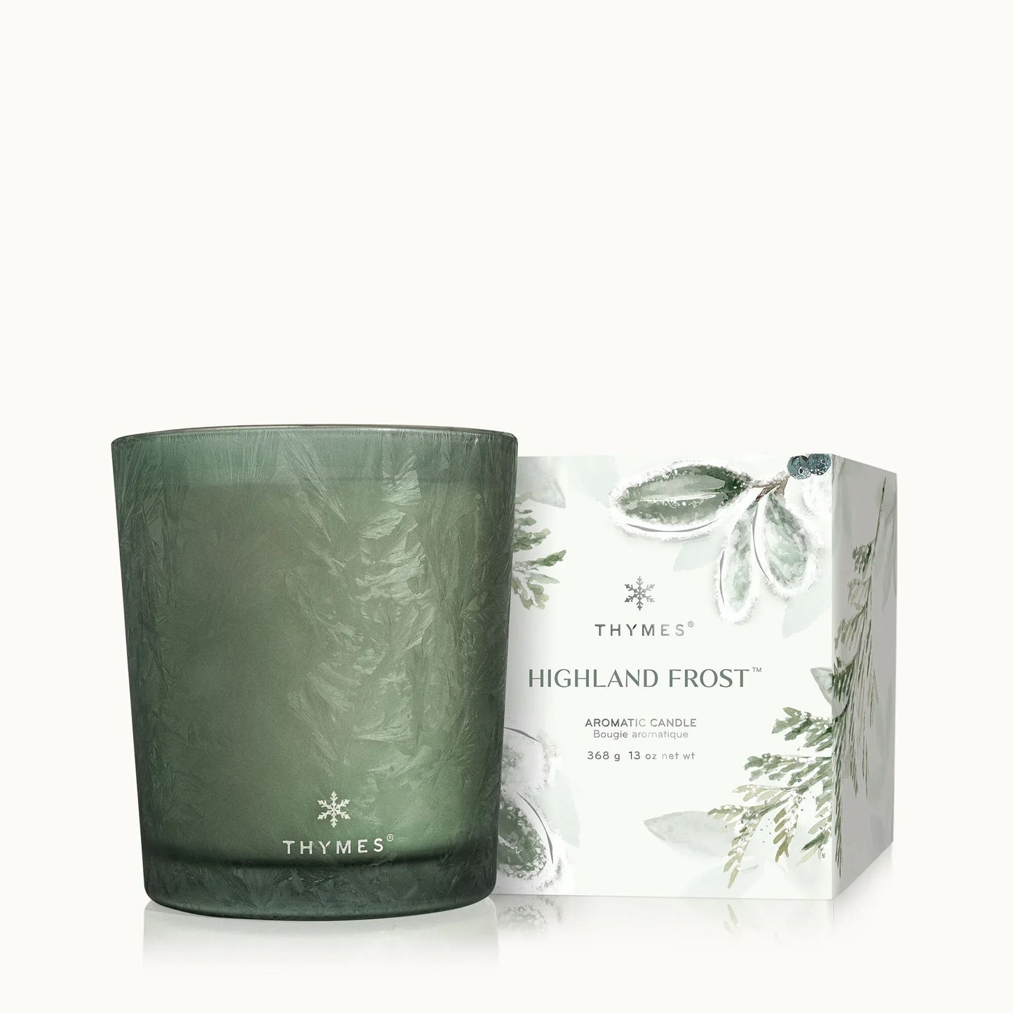 Thymes Highland Frost Large Candle 13oz - Marcel’s Culinary Experience