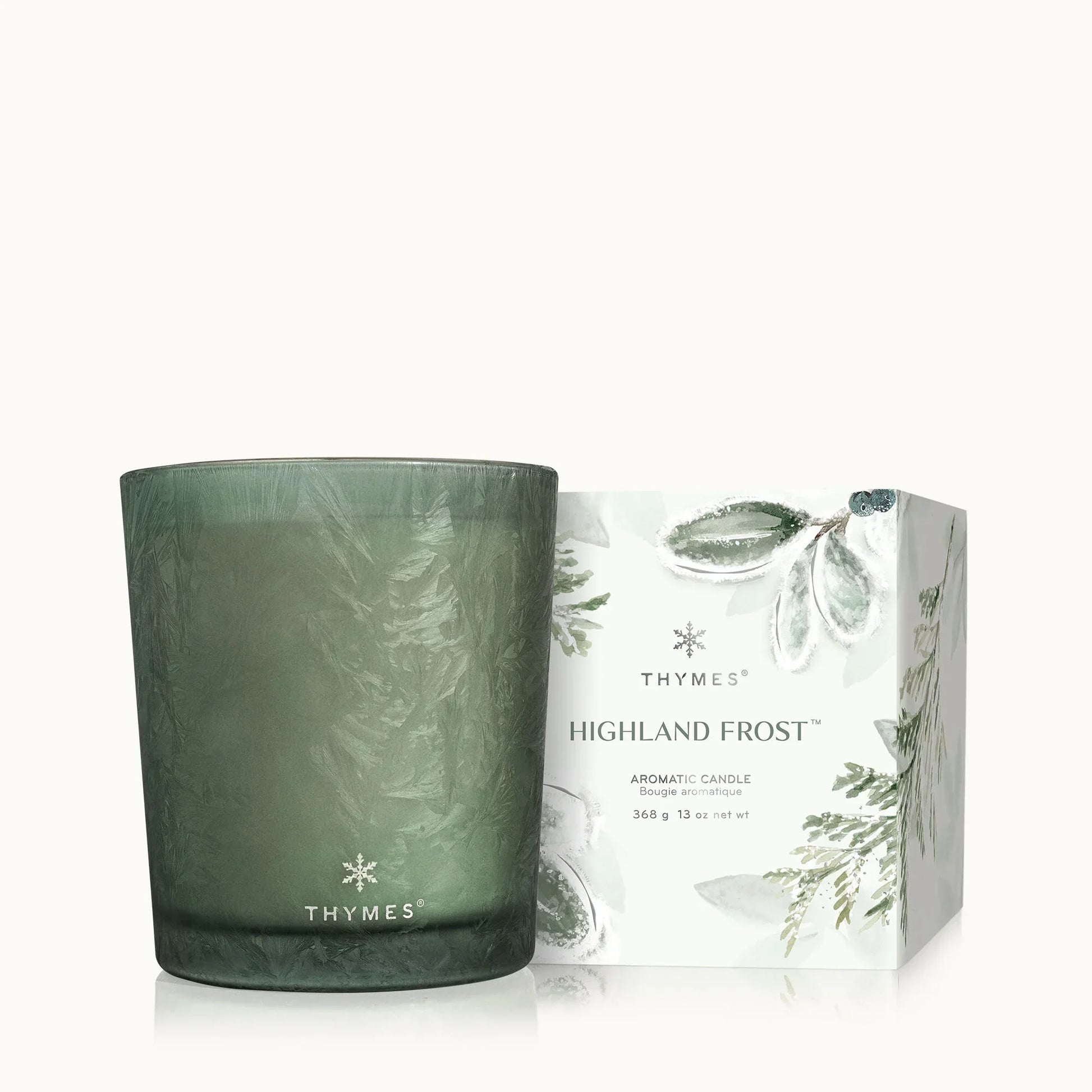 Thymes Highland Frost Large Candle 13oz - Marcel’s Culinary Experience
