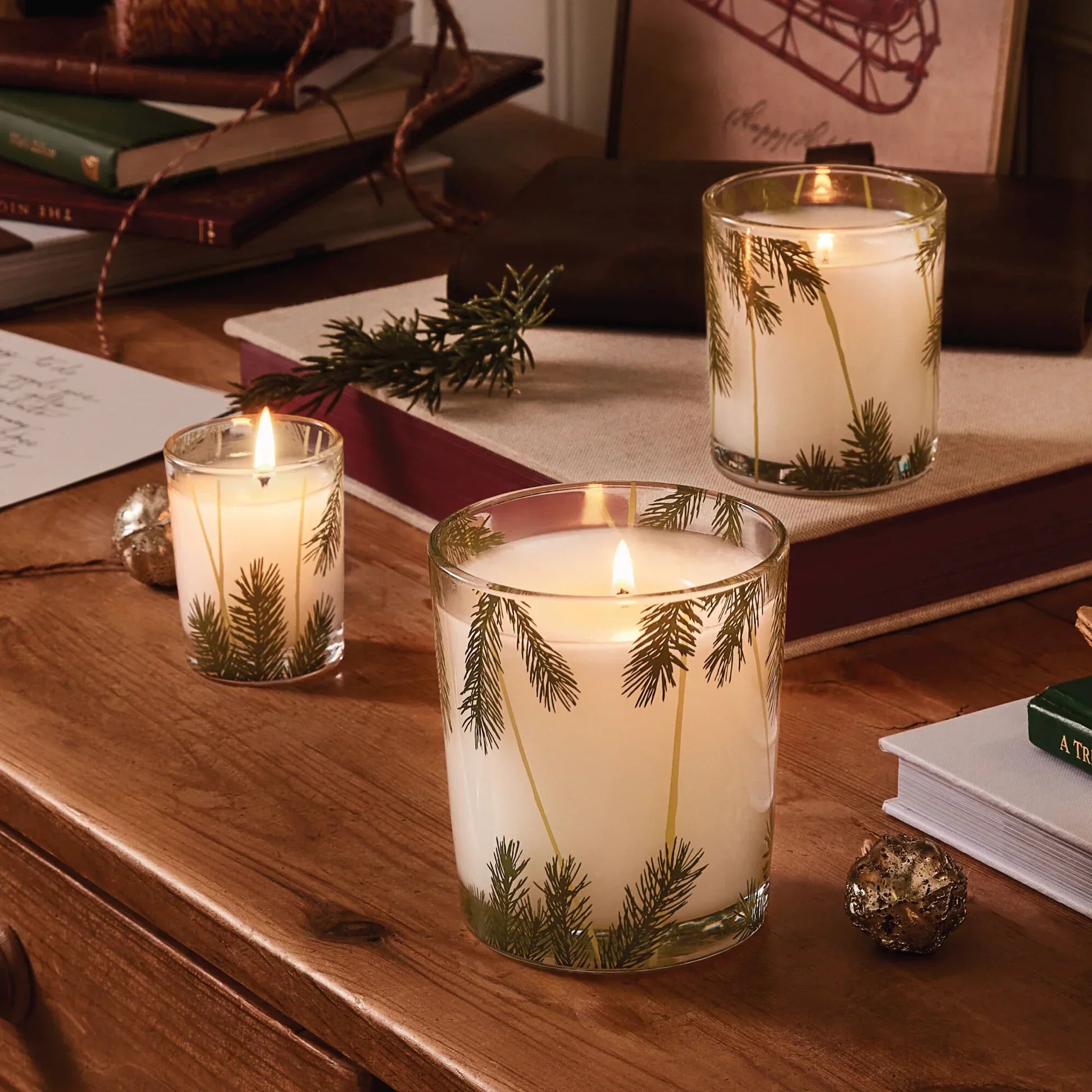 Thymes Frasier Fir 13 oz Pine Needle Poured Candle - Marcel’s Culinary Experience