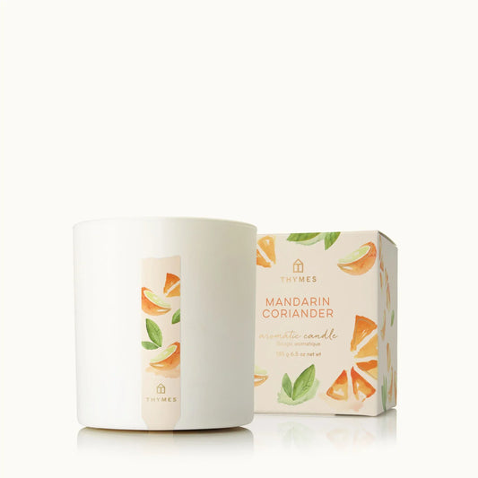 Thymes Mandarin Coriander Poured Candle - Marcel’s Culinary Experience
