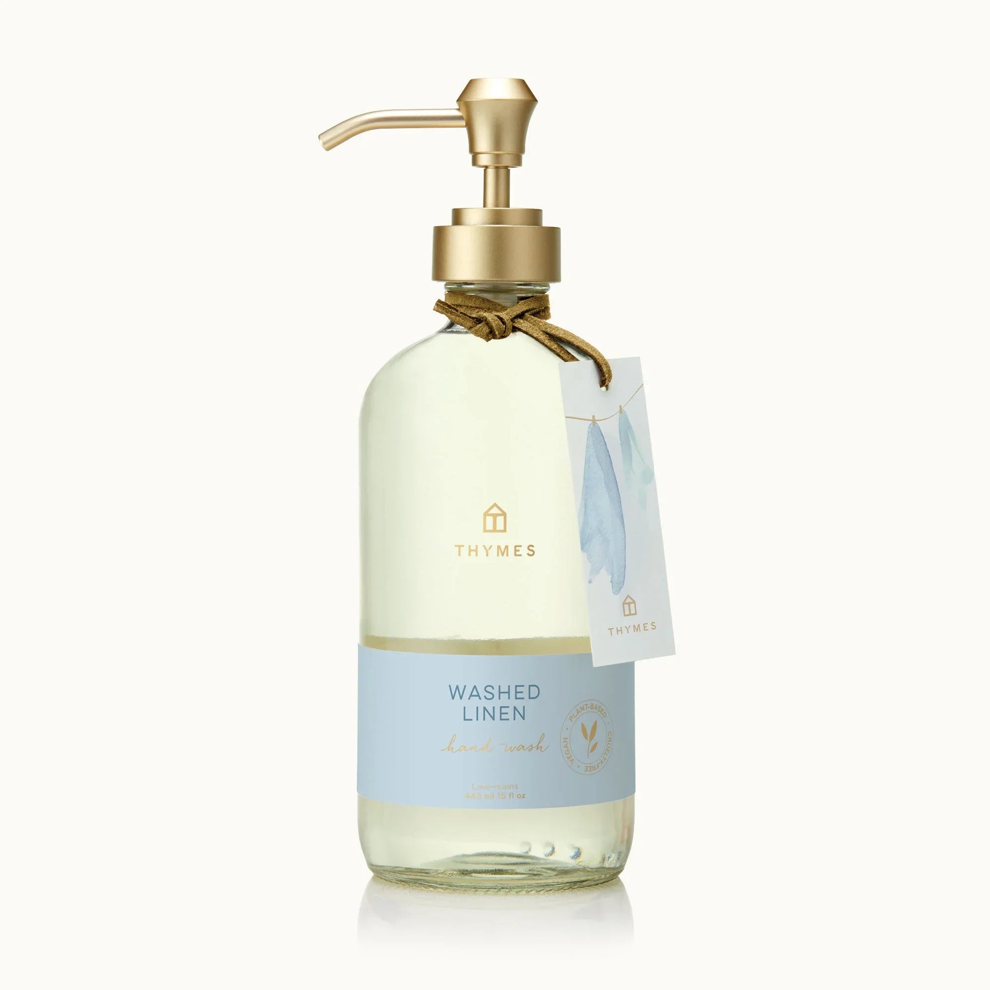 Thymes Washed Linen Large Hand Wash 15oz - Marcel’s Culinary Experience