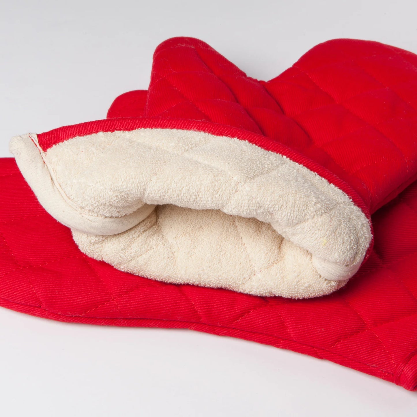 Superior Red Oven Mitt