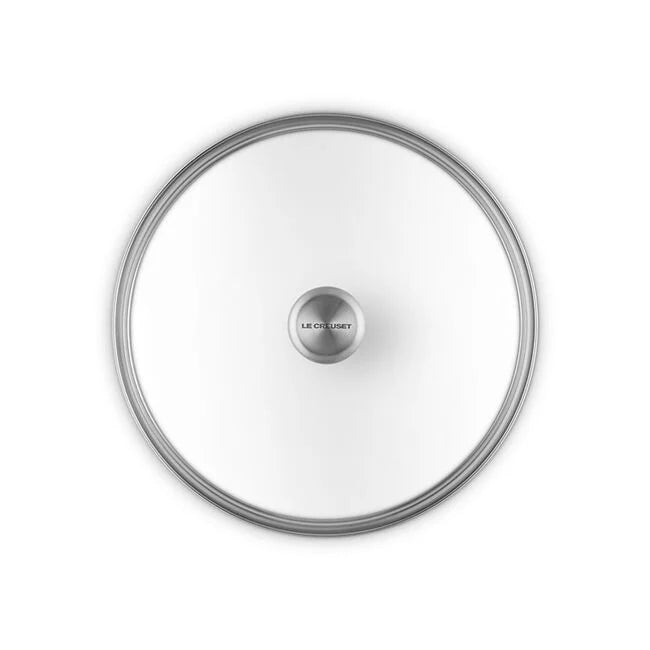 Le Creuset Glass Lid with Stainless Steel Knob - 12"