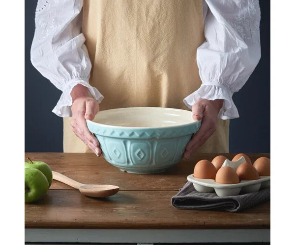 Mason Cash S24 Powder Blue Mixing Bowl 9.75" - Marcel’s Culinary Experience