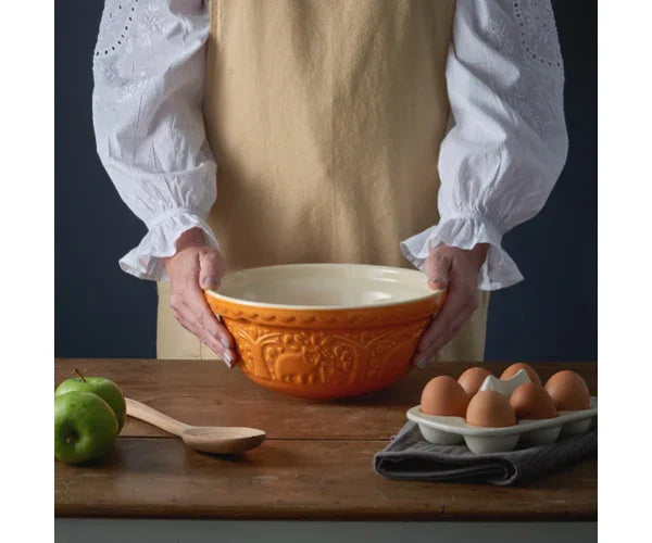 Mason Cash In The Forest S24 Bear Ochre Mixing Bowl 9.75" - Marcel’s Culinary Experience