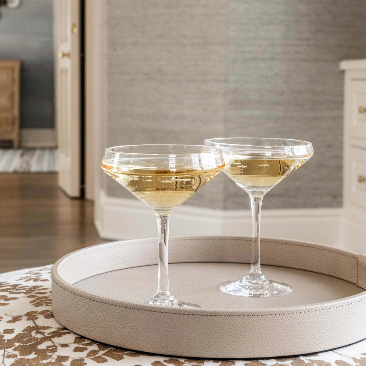Simon Pearce Vintner Coupe Glasses - Set of 2