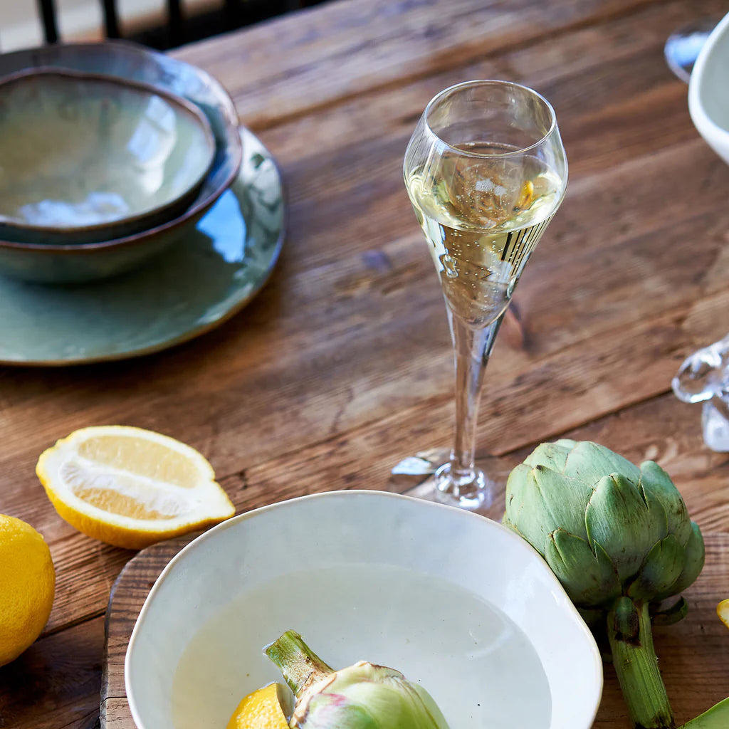 Simon Pearce Vintner Flute - set of 2