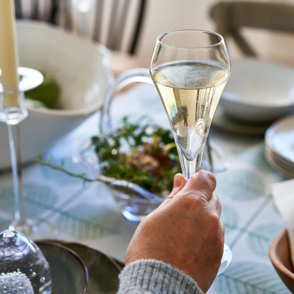 Simon Pearce Vintner Flute - set of 2