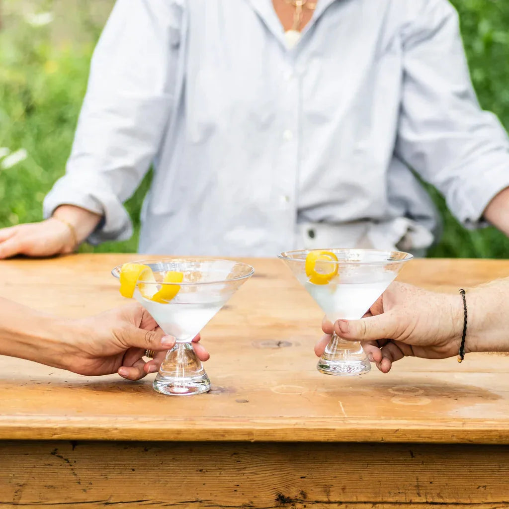 Simon Pearce Westport Stemless Martini - Marcel’s Culinary Experience