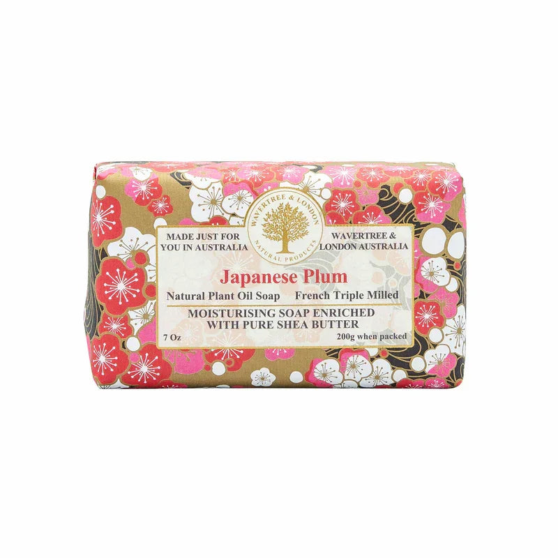Wavertree & London Japanese Plum Soap Bar 200g - Marcel’s Culinary Experience