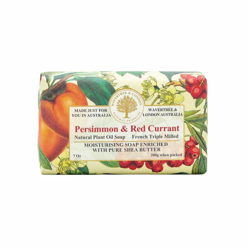 Wavertree & London Persimmon & Red Currant Luxury Soap Bar - Marcel’s Culinary Experience
