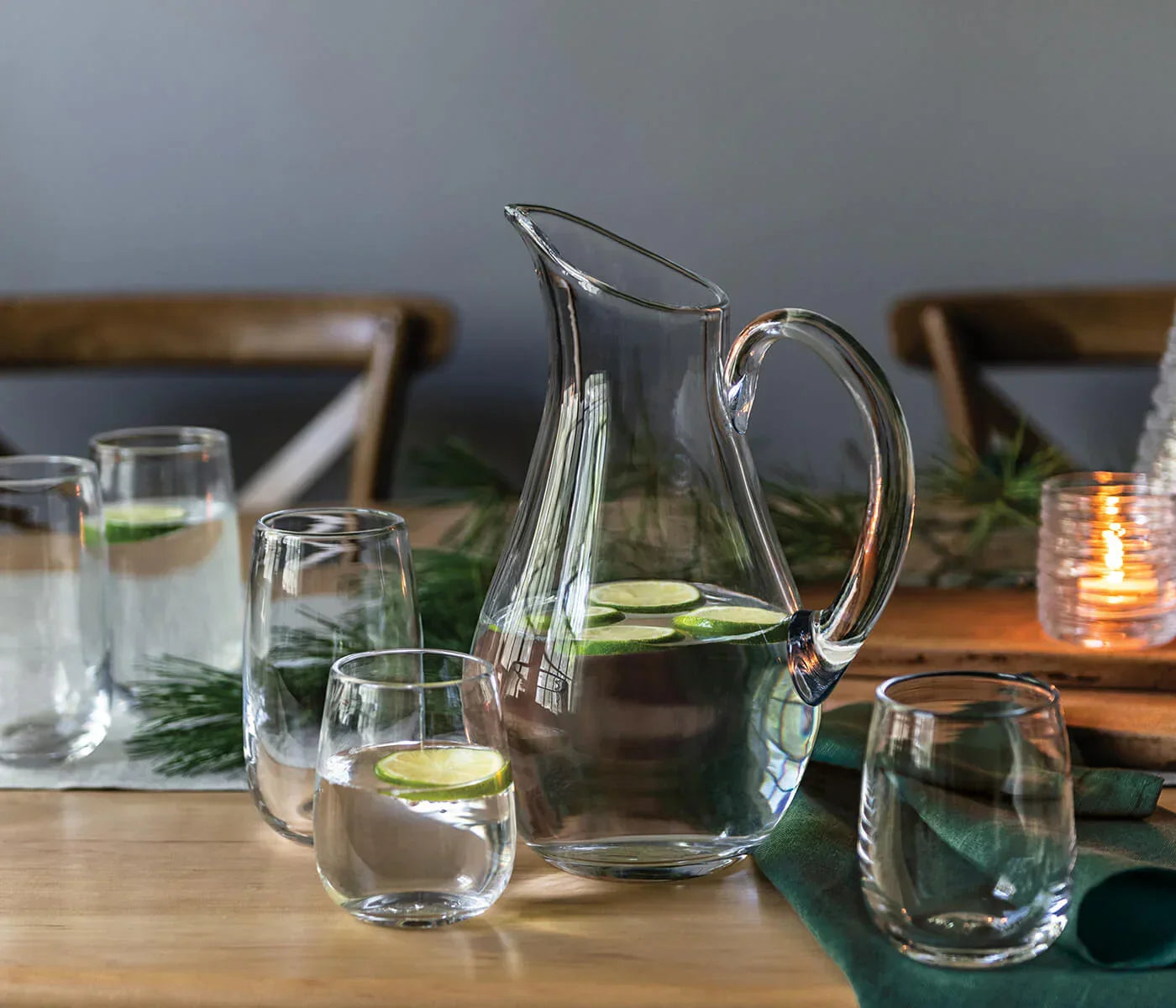 Simon Pearce Woodstock Pitcher - Marcel’s Culinary Experience