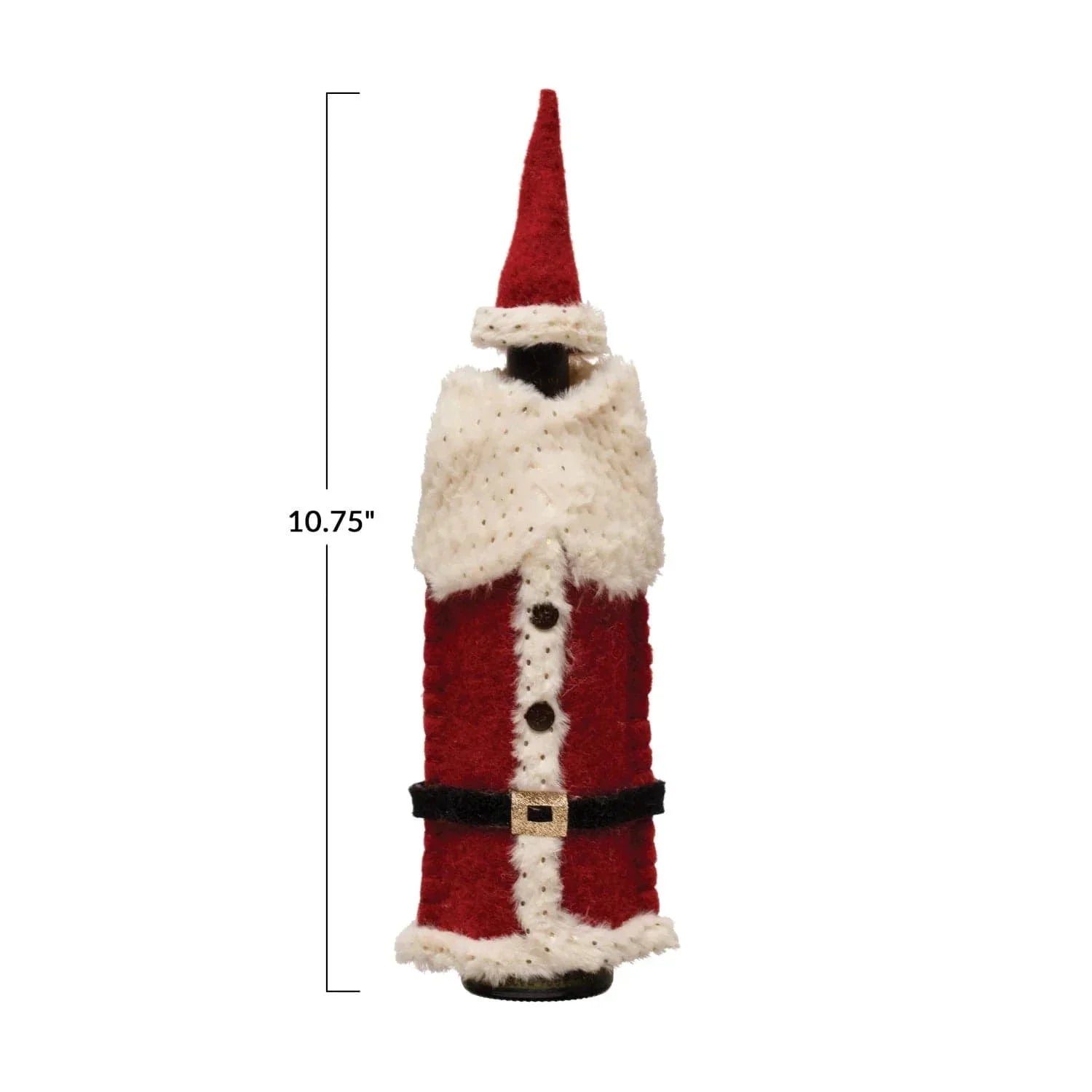 Santa Outfit & Cap Wine Bottle Cover - Marcel’s Culinary Experience