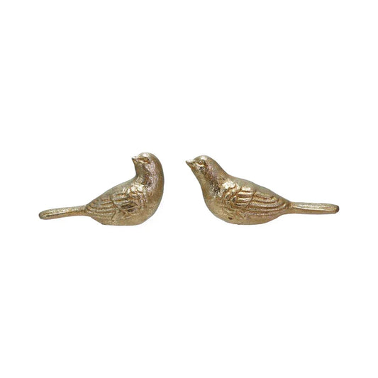 Cast Iron Bird, Gold Finish, 2 Styles - Marcel’s Culinary Experience