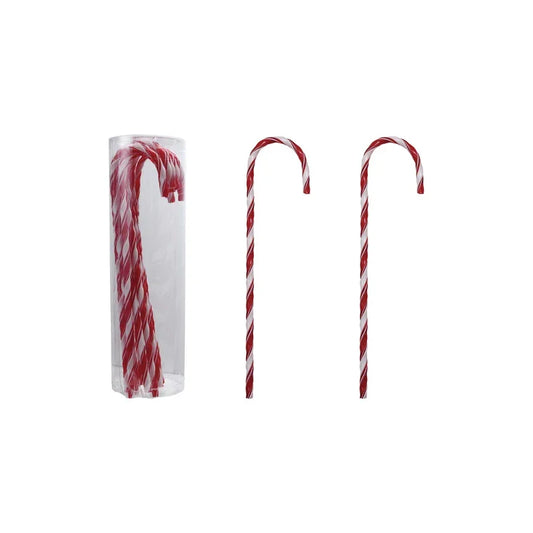 Candy Cane Drink Stirrers with Stripes, Set of 10 - Marcel’s Culinary Experience