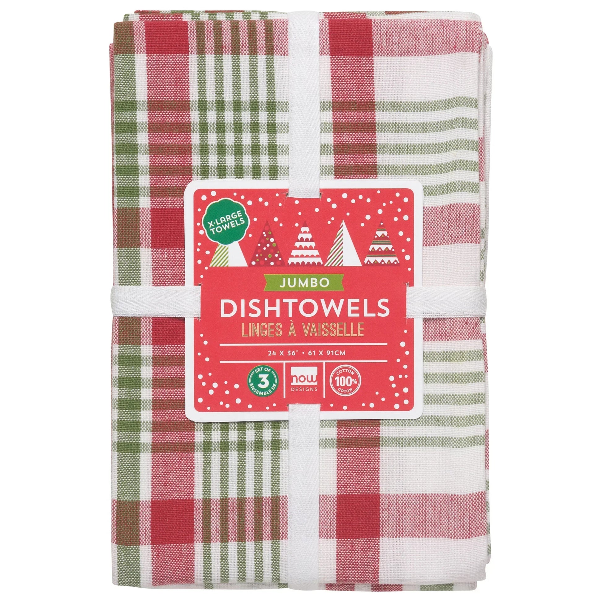 Jumbo Holiday Dishtowels Set of 3 - Marcel’s Culinary Experience