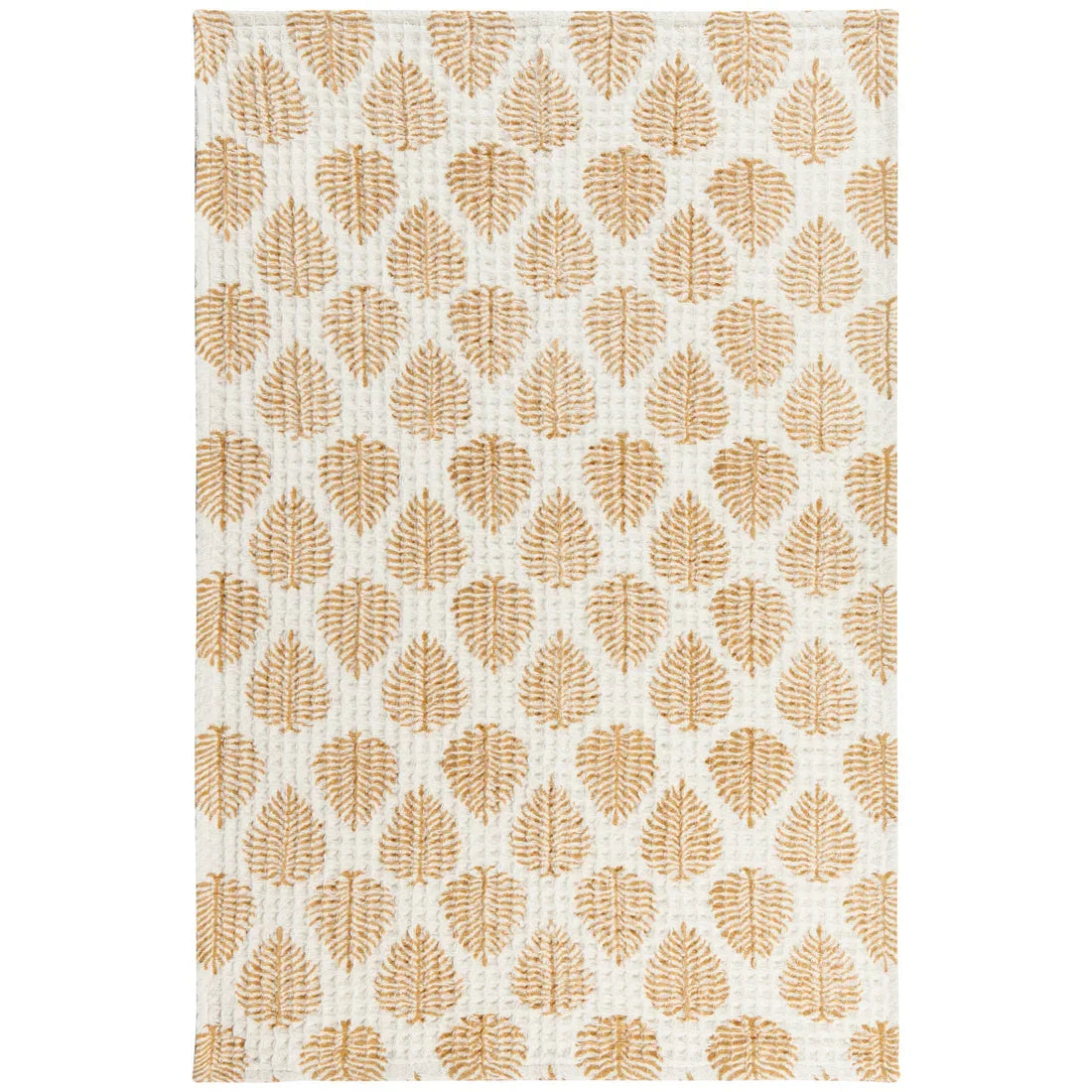 Arbor Block Print Waffle Dishtowel
