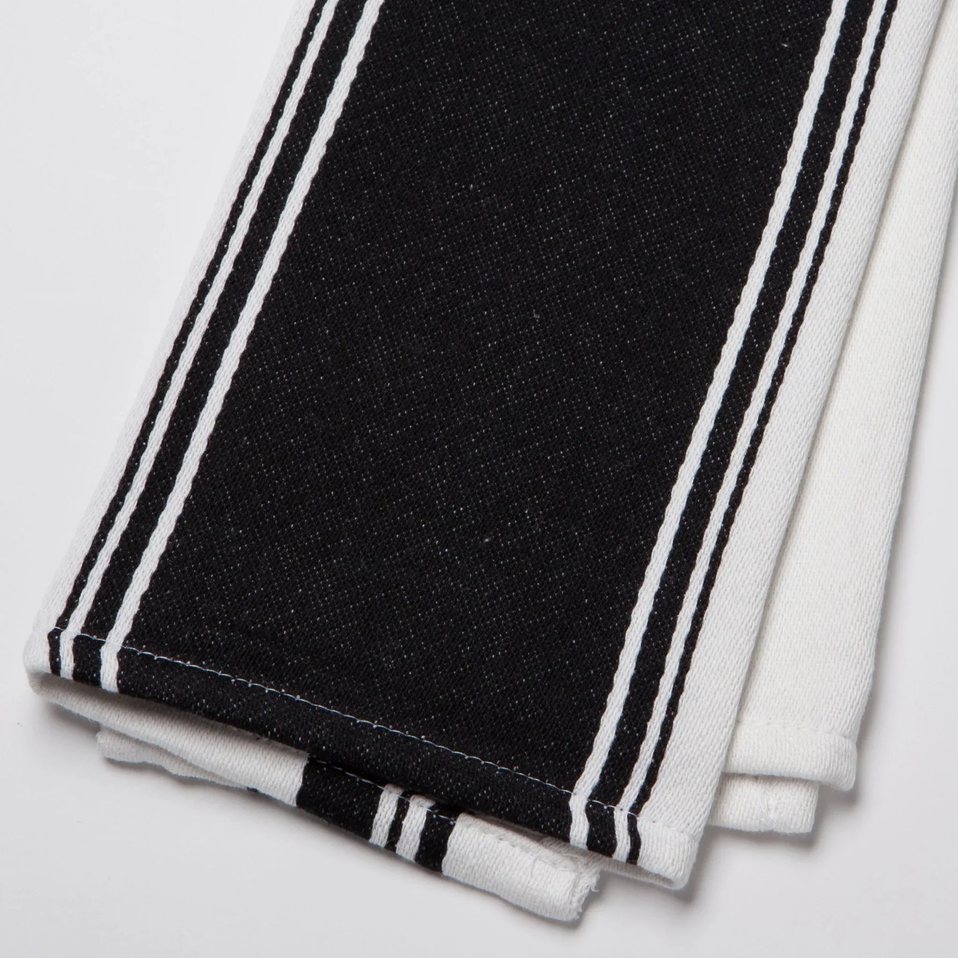 Symmetry Black Dishtowel - Marcel’s Culinary Experience