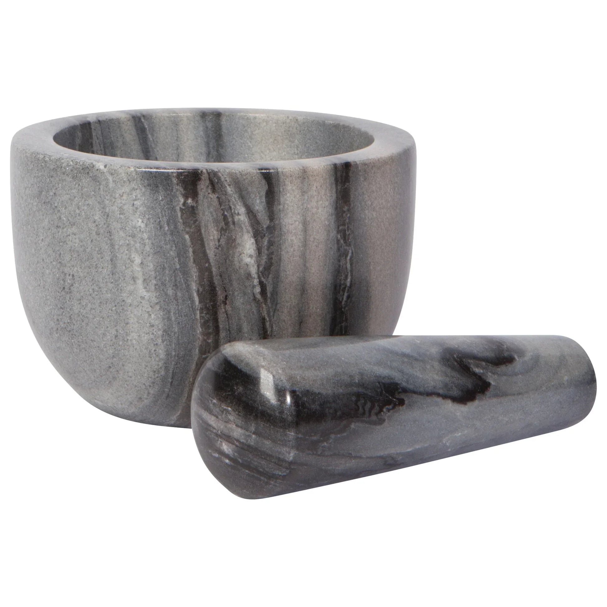Mortar and Pestle in Marble Slate - Marcel’s Culinary Experience