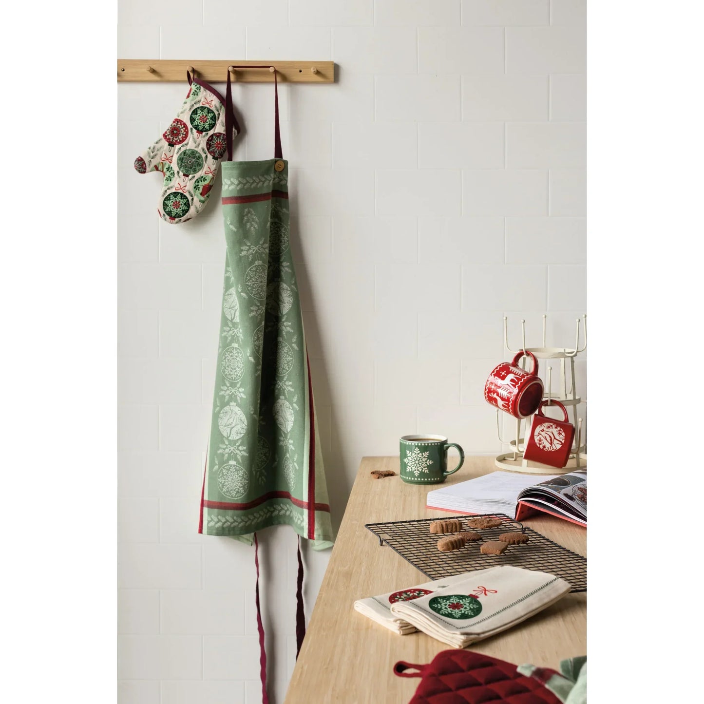 Good Tidings Jacquard Apron - Marcel’s Culinary Experience