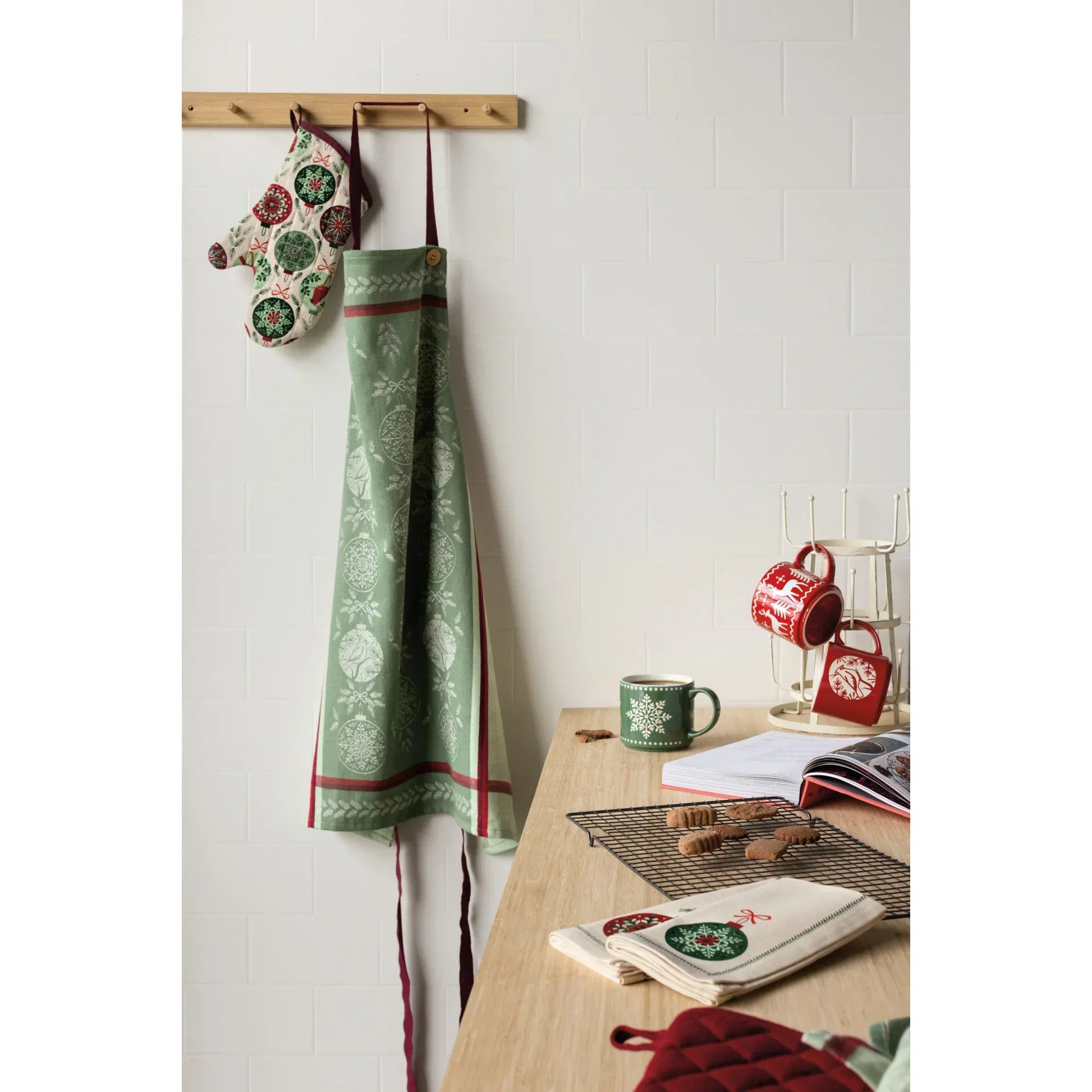 Good Tidings Jacquard Apron - Marcel’s Culinary Experience