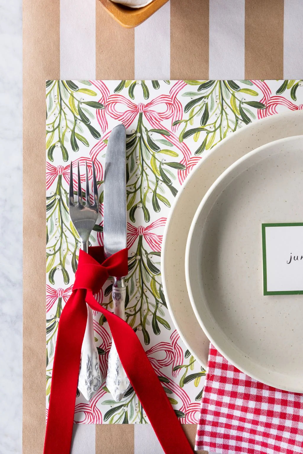 Merry Mistletoe Placemat