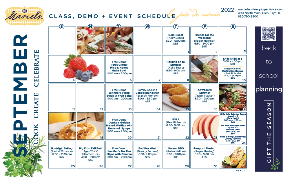 Marcel's September Calendar 2022
